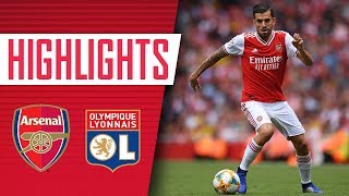 Ceballos makes his Arsenal debut  Arsenal 12 Lyon  Emirates Cup 2019 [upl. by Appleby]