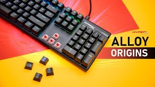 HyperX Alloy Origins Review  Are These NEW Switches Worth It [upl. by Panter243]