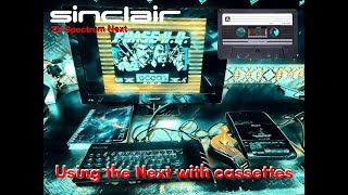 The Sinclair ZX Spectrum Next  How To Use It With Cassettes [upl. by Bonar]