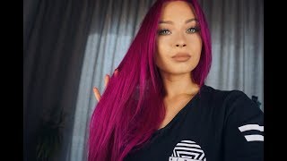 MANIC PANIC FUSCHIA SHOCK HAIR TUTORIAL [upl. by Dawn701]