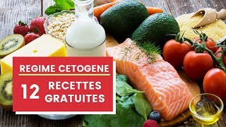 RÉGIME CÉTOGÈNE KETO DIET  12 recettes gratuites [upl. by Judith909]