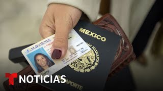 Soy mexicana y quiero renovar mi pasaporte ¿qué requisitos necesito  Noticias Telemundo [upl. by Helfand]