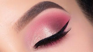 Rose Golden Eye Makeup Tutorial using Affordable Makeup [upl. by Malva]