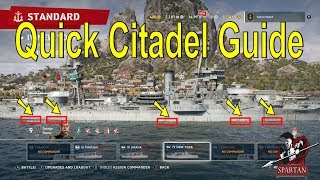 World of Warships Legends Citadel Guide [upl. by Halley89]