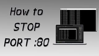 How To STOPDISABLE PORT 80 [upl. by Mareah]