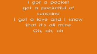 Natasha Bedingfield Pocket Full Of Sunshine  lyrics [upl. by Ilsel]