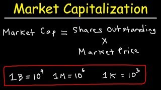 Market Capitalization of Stocks [upl. by Eltsirc]