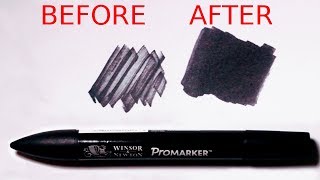 Use This Simple Trick To Make Dried Out Markers Work Again  Promarker Tutorial [upl. by Cirri858]