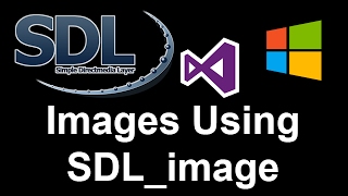 SDL 2 Tutorial 4b  Drawing An Image Using SDLimage WINDOWS VISUAL STUDIO [upl. by Francesca]