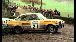 Great Retro Rally action from the 1970s [upl. by Neoma]