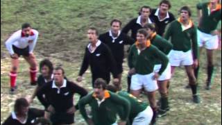 1976 Rugby Union match South Africa Springboks vs New Zealand All Blacks 3rd Test [upl. by Eerehs]