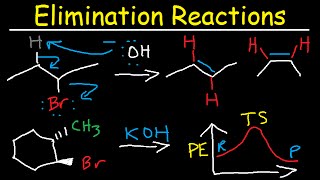 Organic Chemistry Elimination Reactions  E1 E2 E1CB [upl. by Atteuqaj]