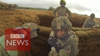 Inside British Army training mission in Kenya  BBC News [upl. by Alby]