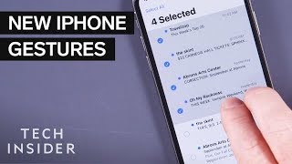 All The New iPhone Gestures You Need To Know [upl. by Yokum]