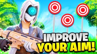 How To Get BETTER AIM on CONTROLLER  Training Map Codes Fortnite Controller Aim Guide [upl. by Attegroeg]