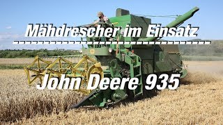 Mähdrescher im Einsatz Folge 10 John Deere 935 FULL HD Film [upl. by Gwennie]