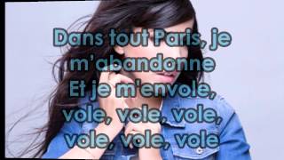 Indila  Derniere Danse with lyrics [upl. by Annavas75]