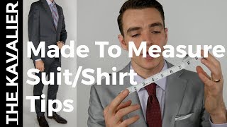 5 Critical Tips For Ordering Your Next MTM Shirt or Suit [upl. by Sherilyn576]