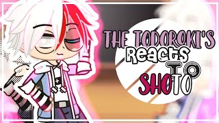 🌸 Todoroki family reacts to Tododeku🌸Gay ships and nice Endeavour [upl. by Anelliw]