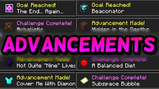 How To Use the Advancement Command in Minecraft 2021 [upl. by Eben]