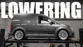 LOWERING YOUR VW CADDY [upl. by Aneret]