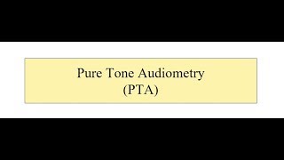 PURE TONE AUDIOMETRY [upl. by Garnet209]