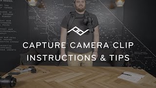 Peak Design Capture Camera Clip V3 Setup  Tips [upl. by Ahtera]