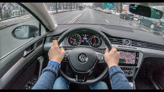 Volkswagen Passat B8  4K POV Test Drive 136 Joe Black [upl. by Jenkins508]