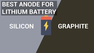 Silicon Anodes Advantage over Graphite  NextGen LithiumIon Battery Technology [upl. by Trici]