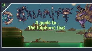 Sulphuric sea guide  Calamity mod Terraria  Version 145007 [upl. by Ylrebma]