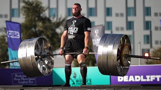 WORLD RECORD Oleksii Novikov Lifts 1185 LBS 18quot Partial Deadlift  2020 [upl. by Hsaka]