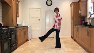 Bonapartes Retreat Line Dance Tutorial [upl. by Hobbs]