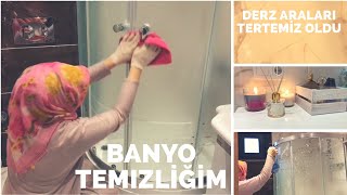 GENEL BANYO TEMÄ°ZLÄ°ÄÄ°  DUÅAKABÄ°N MUCÄ°ZESÄ°  DERZ ARALARI TERTEMÄ°Z OLDU [upl. by Aletse]