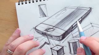 How to draw Product Design Sketching [upl. by Linkoski]