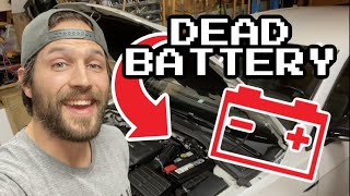 Replacing the Battery  VW Golf MK7 [upl. by Ahsenom190]