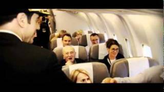 Qantas Ambassador John Travolta Surprises Platinum One VIPS [upl. by Xuerd744]