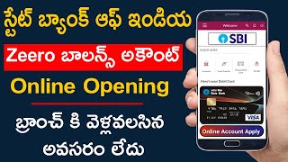 How to Open SBI Account Online in Telugu  SBI Insta Saving Account Opening telugupay [upl. by Anirb53]