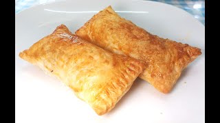 咸牛肉酥  這個酥皮簡單好用 Corned beef puff pastry【20無限】 [upl. by Tnarud269]