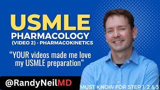 USMLE STEP 1 PHARMACOLOGY VIDEO 2  PHARMACOKINETICS CONTINUED [upl. by Lehcsreh]