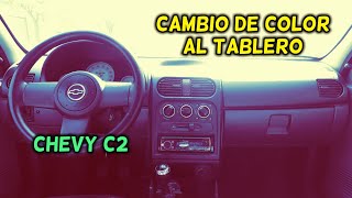 Como Pintar el Tablero del Auto Chevy C2 [upl. by Blatman295]