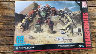 Transformers Studio Series 69 DEVASTATOR Unboxing amp Comparison Review [upl. by Areht843]