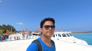 My Experience of High Speedboat Journey in Maldives  Speedboat Transfer Malé to Maafushi Island [upl. by Yelrah]