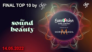 Eurovision 2022  Final TOP 10 [upl. by Oriel]