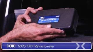 Using DEF Refractometer  OTC5025 [upl. by Edyaw]