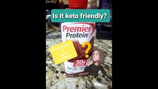 Blood sugar and ketone readings after Premier protein shake surprising results next product test [upl. by Nahtaneoj]