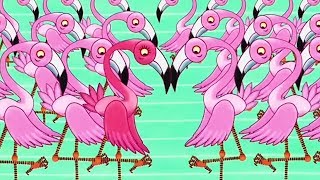 Tinga Tinga Tales Official  Why Flamingo Stands on One Leg  Videos For Kids [upl. by Aiclef]