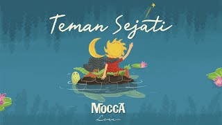 Mocca  Teman Sejati Lyrics Video [upl. by Salisbarry]