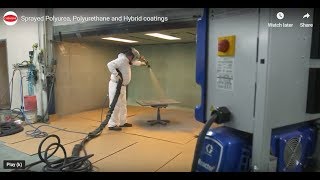 Sprayed Polyurea Polyurethane and Hybrid coatings [upl. by Ddene]