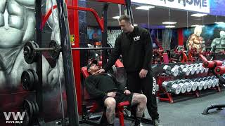 Smith Machine Incline Chest Press Tutorial [upl. by Yaakov]