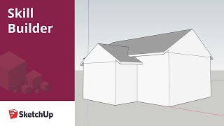 Constructability modeling with SketchUp Roof modeling [upl. by Taro]